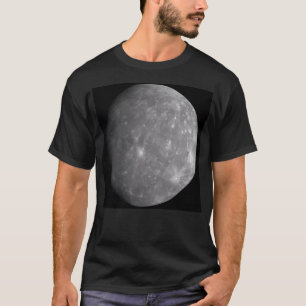 Real Mercury Image - Nasa Messenger Space Craft Fl T-Shirt