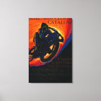 Real Moto Club Vintag Poster Europe