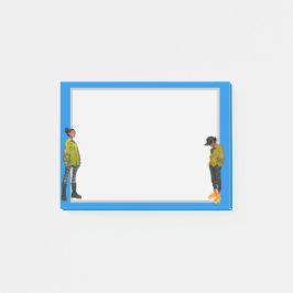 Real People, Post-it Klebezettel