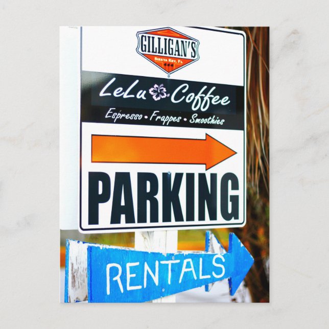 Real Photo Gilligan's Siesta Key Florida Carte pos (Devant)