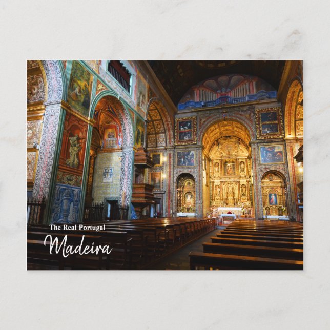 Real Portugal - Madeira Postkarte (Vorderseite)