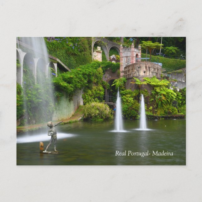 Real Portugal-Madeira Postkarte (Vorderseite)
