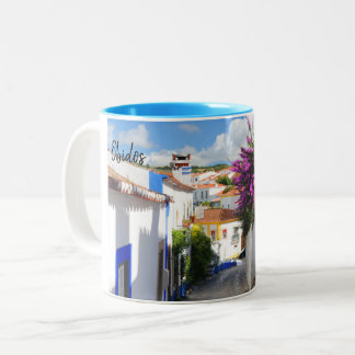 Real Portugal - Obidos Zweifarbige Tasse