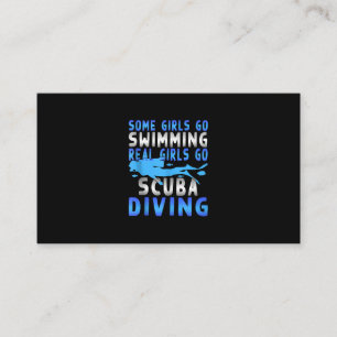 Real Scuba Diving Girls Einiges zum Schwimmen Visitenkarte