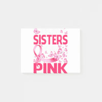 Real Sisters Wear Pink Breast Cancer Awareness