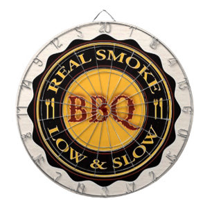 "Real Smoke GRILLEN" Dart Board Dartscheibe