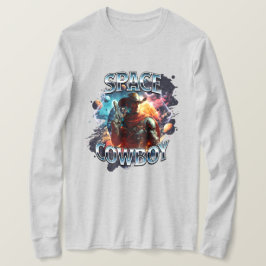 Real Space Cowboy im Weltraum T-Shirt