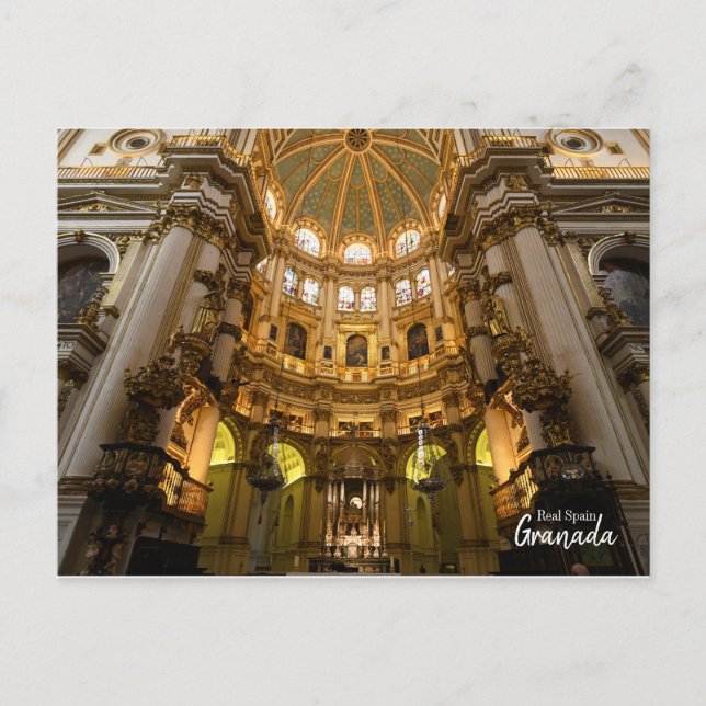 Real Spanien - Granada Postkarte (Vorderseite)