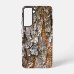 Real Tree Bark Texture Samsung Galaxy Hülle