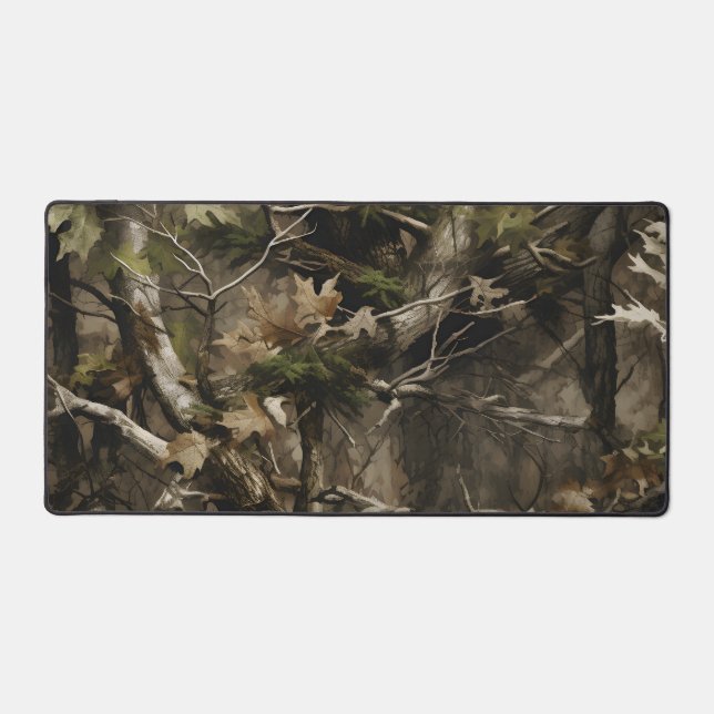 Real Tree Camouflage Mousepad/Desk Mat Schreibtischunterlage (Vorderseite)