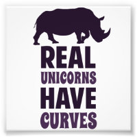 Real Unicorns haben Kurven