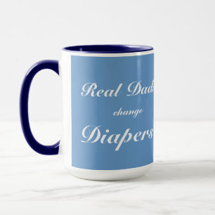 Real Vater ändern Diapiere Tasse