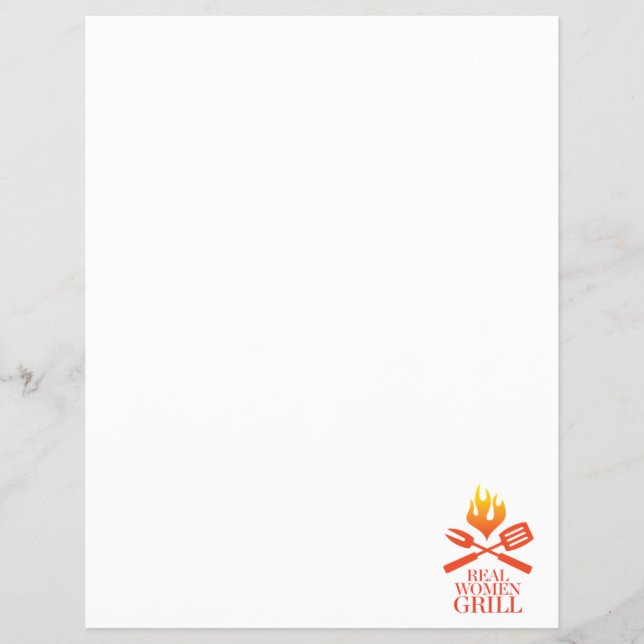 Real Women Grill Flyer (Vorne)