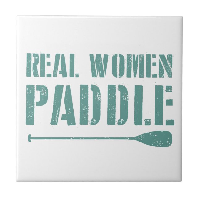 Real Women Paddel Fliese (Vorderseite)