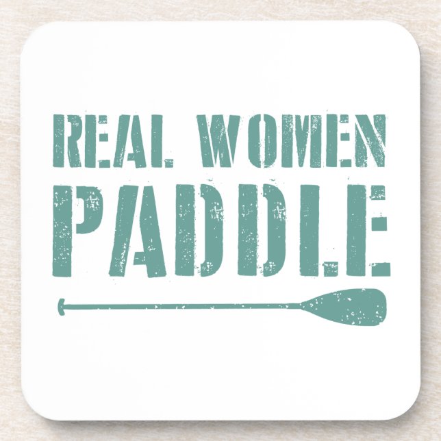 Real Women Paddel Untersetzer (Vorderseite)