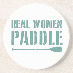 Real Women Paddle Getränkeuntersetzer