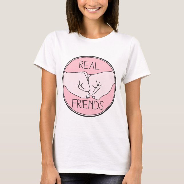 Realer Friends T-Shirt (Vorderseite)