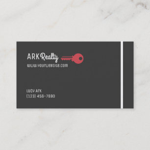Réalisateur professionnel Carte de visite immobili