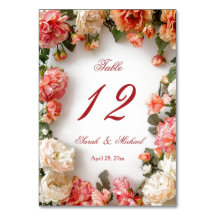 Realistic 3D Flowers Wedding