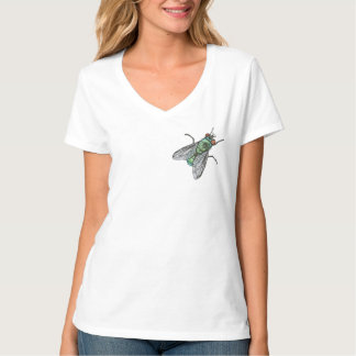 Realistic Green Bottle house Fly    T-Shirt