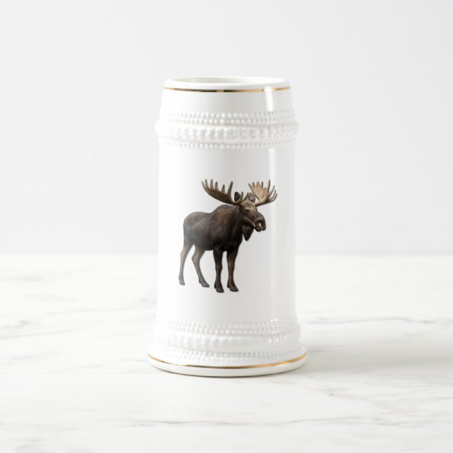 REALISTIC MOOSE DESIGN. SAMER BRASIL BIERGLAS (Mittel)