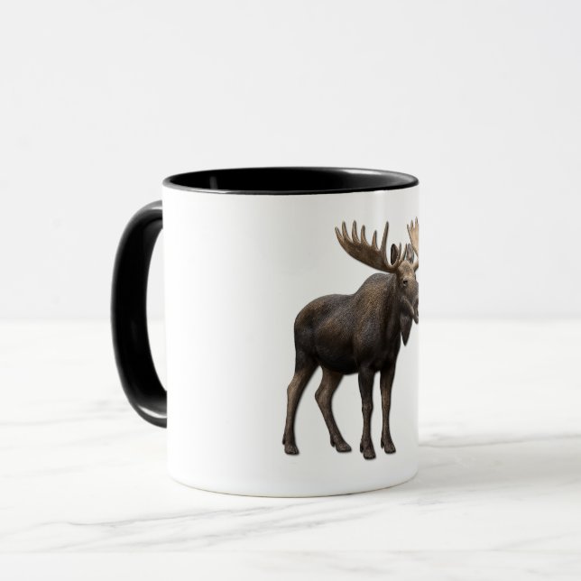 REALISTIC MOOSE DESIGN. SAMER BRASIL TASSE (Vorderseite Links)