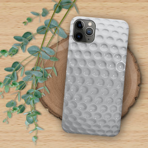 Realistisch aussehendes Golfball-Dimple-Texturmust iPhone 16 Pro Max Hülle