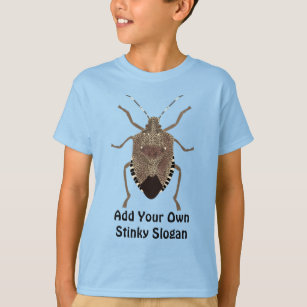 Realistisch-braune Stink-Bug-Grafik T-Shirt
