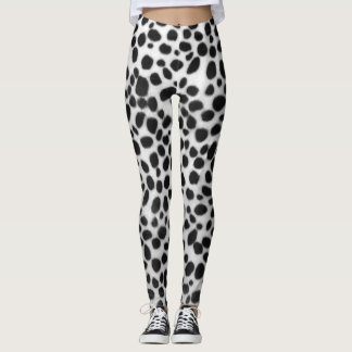 Realistische Dalmation Druck-Leggings Leggings