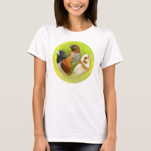 Realistische Malerei Munia Finke T-Shirt