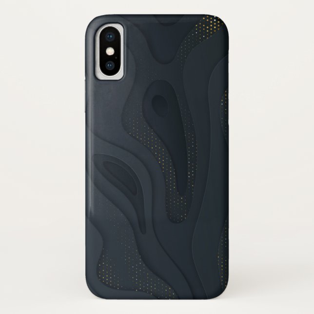 Realistische, mit wavy l Case-Mate iPhone hülle (Rückseite)