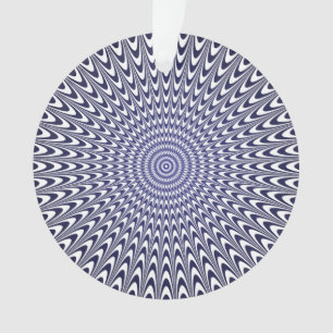 Realistische optische Illusion - Geometrische 3D-D Ornament