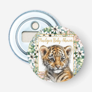 Realistische Tiger Cub Gender Neutral Baby Dusche Flaschenöffner