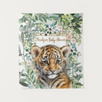 Realistische Tiger Cub Gender Neutral Baby Dusche