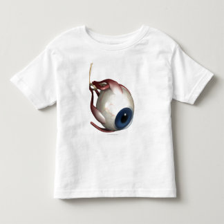 Realistische Wiedergabe der Muskeln des Auges Kleinkind T-shirt