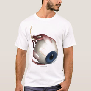 Realistische Wiedergabe der Muskeln des Auges T-Shirt