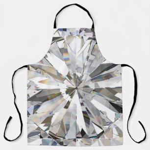 Realistischer Diamant: 3D-Nah-Up Schürze