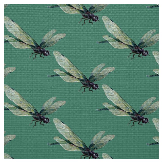 Realistischer Dragonfly-Polyester Poplin Fabric Stoff (Muster)