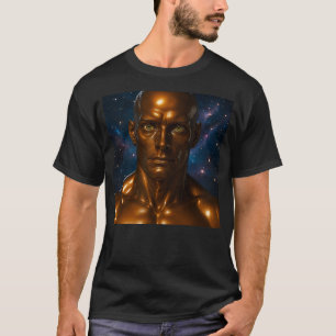 Realistischer Galaxie-Android T-Shirt