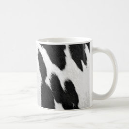 Realistischer Holstein-Kuh-Ausblick Kaffeetasse