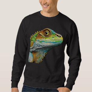 Realistischer Leguan Sweatshirt