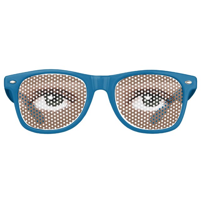 Realistischer Mensch Augen Lifelike Partybrille (Vorderseite)