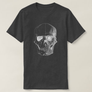 Realistischer menschlicher Schädel T-Shirt