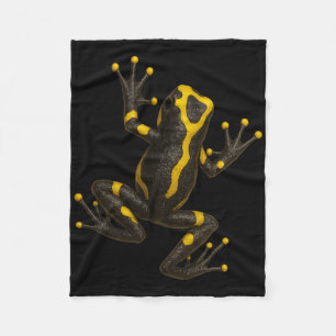 Realistischer Pfeilgiftfrosch-Kletter-Illusions-Ds Fleecedecke