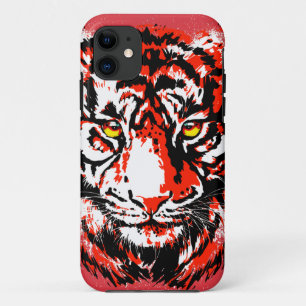 Realistischer Red Tiger Head Case-Mate iPhone Hülle