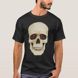 Realistischer Schädel-T - Shirt