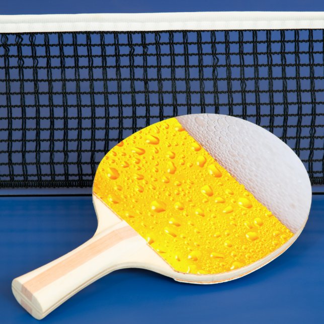 Realistisches Bier Tischtennis Schläger (InSitu)