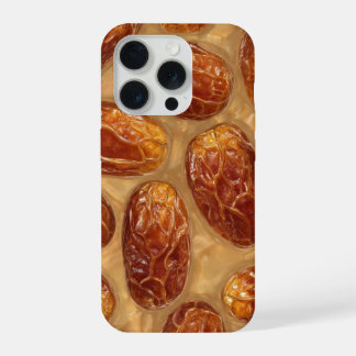 Realistisches Dattelfruchtmembran-Makro-Muster iPhone 15 Pro Hülle