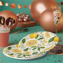 Realistisches gepresstes Zitronen- & botanisches B