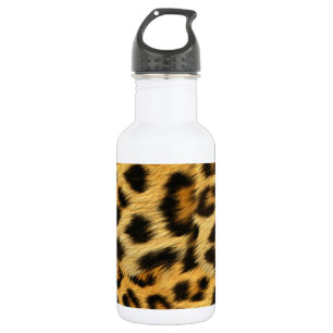 Realistisches Leopardendruckzubehör - trendig Trinkflasche